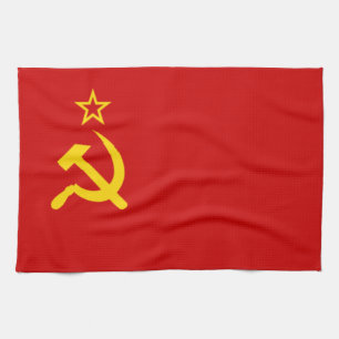 Linge De Cuisine Drapeau communiste URSS de la Russie