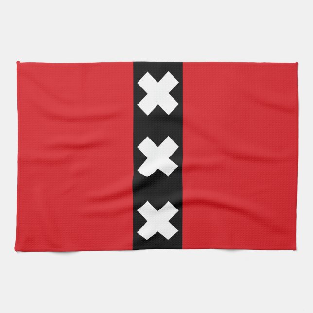 Linge De Cuisine Drapeau d'Amsterdam, Sac fourre-tout de Pays-Bas (Horizontal)