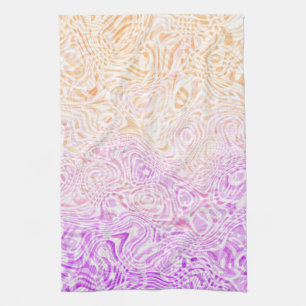 Linge De Cuisine Drapeau de fierté Trixic Abstrait Bohème Squiggly 