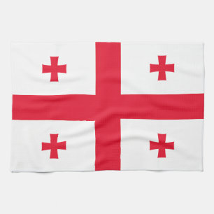Linge De Cuisine Drapeau de Géorgie