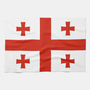 Linge De Cuisine Drapeau de Géorgie
