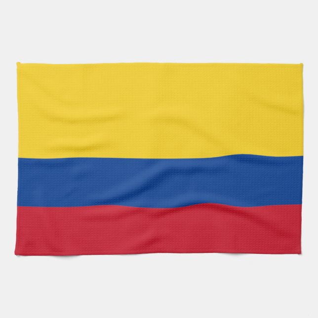 Linge De Cuisine Drapeau de la Colombie (Horizontal)