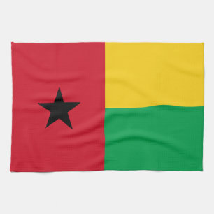 Linge De Cuisine Drapeau de la Guinée Bissau
