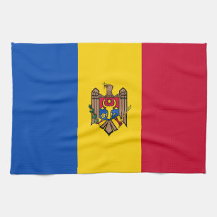 Linge De Cuisine Drapeau de la Moldavie