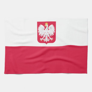 Linge De Cuisine Drapeau de la Pologne