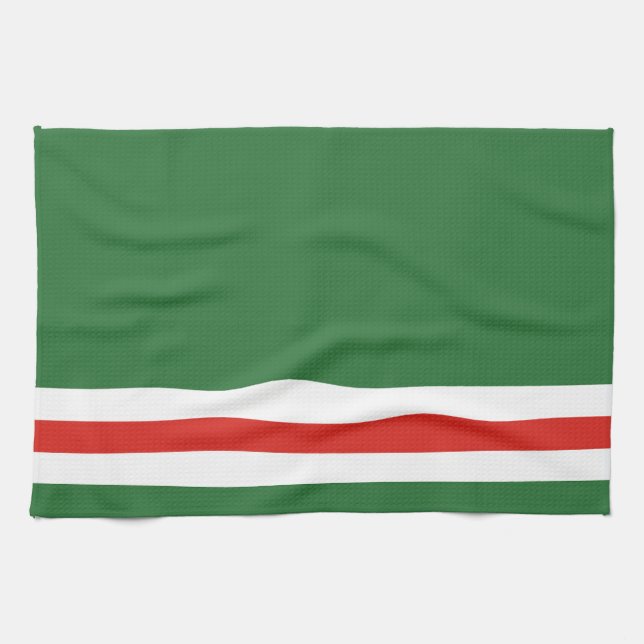 Linge De Cuisine Drapeau de la République tchétchène d'Ichkeria (Horizontal)