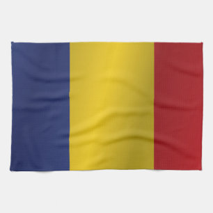 Linge De Cuisine Drapeau de la Roumanie