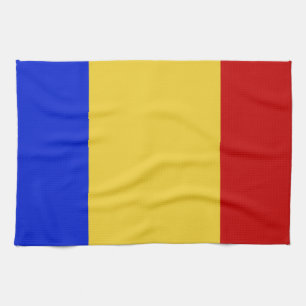 Linge De Cuisine Drapeau de la Roumanie
