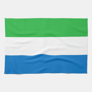 Linge De Cuisine Drapeau de la Sierra Leone