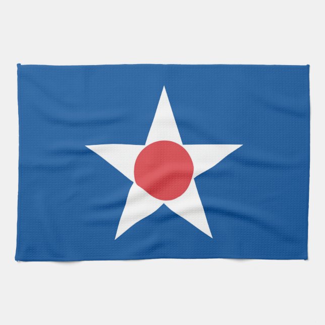 Linge De Cuisine Drapeau de la ville d'Asahikawa préfecture de Hokk (Horizontal)