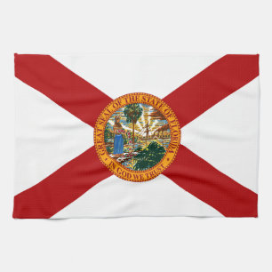 Linge De Cuisine Drapeau de l'État de Floride