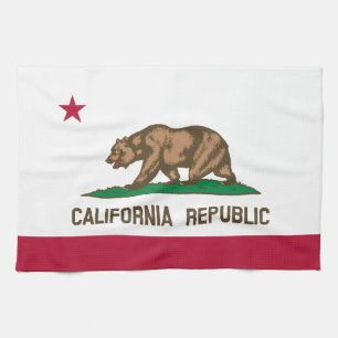 Linge De Cuisine Drapeau de l'État de la République de Californie