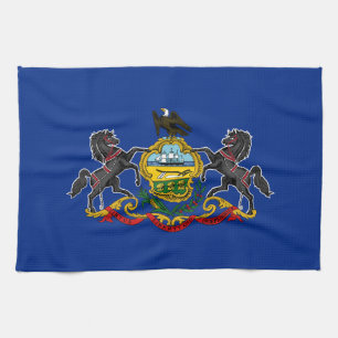 Linge De Cuisine Drapeau de l'État de Pennsylvanie