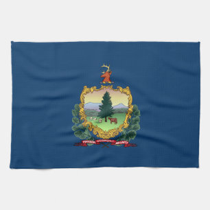 Linge De Cuisine Drapeau de l'État du Vermont