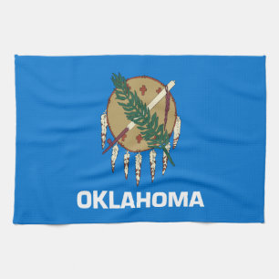 Linge De Cuisine Drapeau de l'Oklahoma