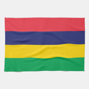 Linge De Cuisine Drapeau de Maurice