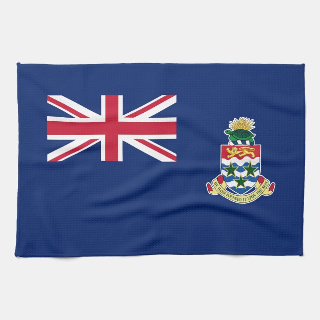 Linge De Cuisine Drapeau des îles Caïmans (Horizontal)