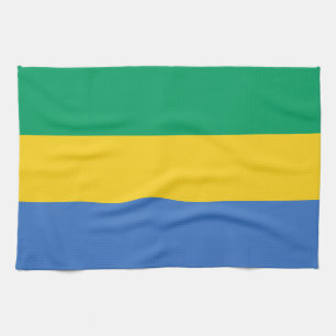 Linge De Cuisine Drapeau du Gabon