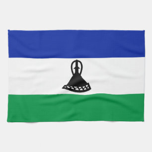 Linge De Cuisine Drapeau du Lesotho