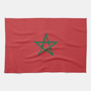 Linge De Cuisine Drapeau du Maroc