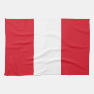 Linge De Cuisine Drapeau du Pérou