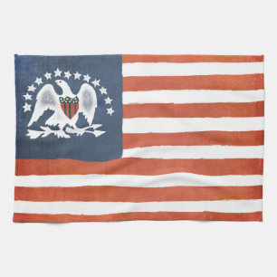 Linge De Cuisine Drapeau indien de paix