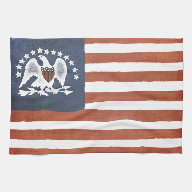 Linge De Cuisine Drapeau indien de paix (Horizontal)