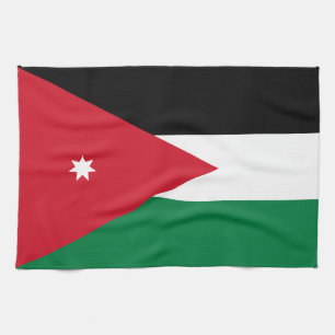 Linge De Cuisine Drapeau Jordanie
