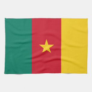 Linge De Cuisine Drapeau patriotique du Cameroun
