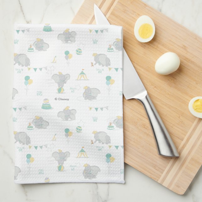 Linge De Cuisine Dream Big Dumbo Motif (Quart Plié)