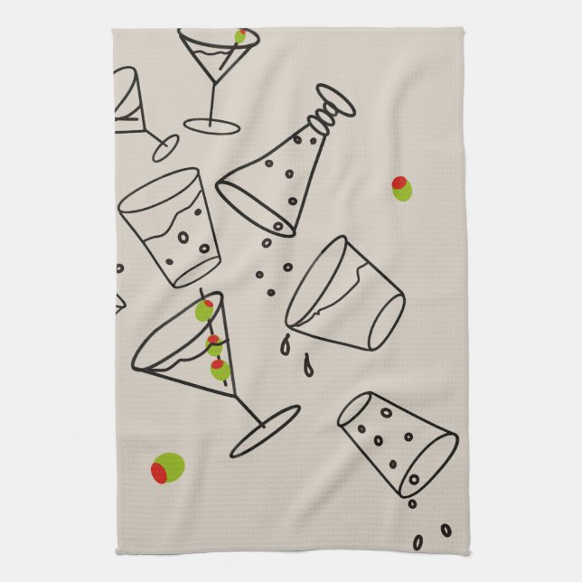 Linge De Cuisine Drinks Kitchen Towel (Vertical)