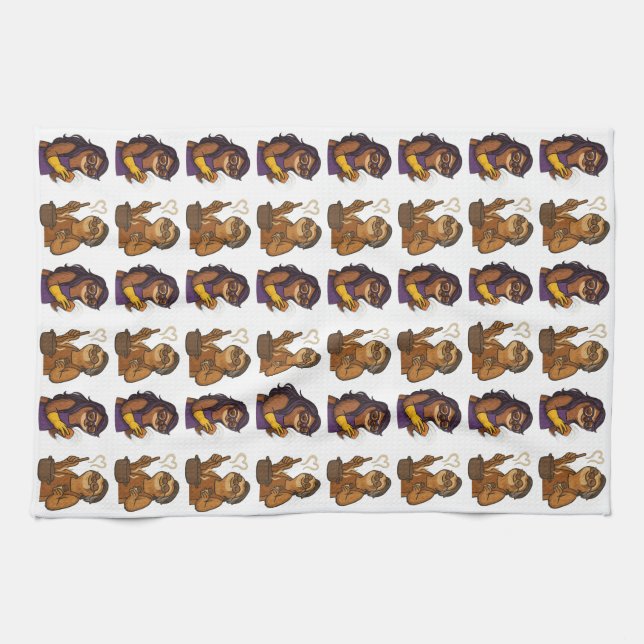 Linge De Cuisine Duo domestique SlothMint (Horizontal)