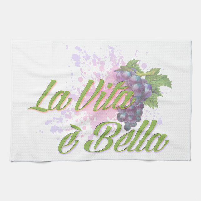 Linge De Cuisine E Bella de Vita de La (Horizontal)