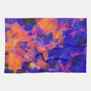 LINGE DE CUISINE EAU ABSTRAITE