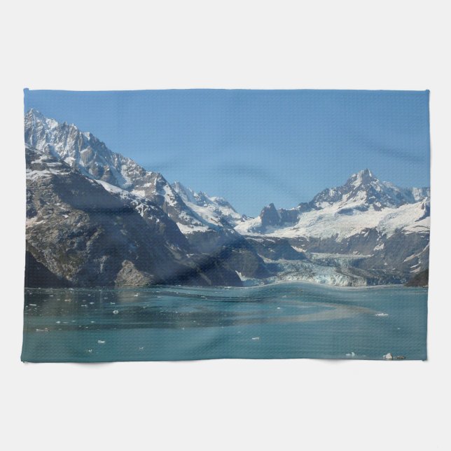 Linge De Cuisine Eaux glaciaires de l'Alaska (Horizontal)