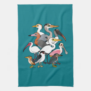 Linge De Cuisine Échassiers de Birdorable Nord-américain