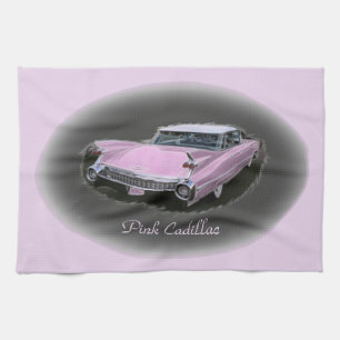 Linge De Cuisine Éclair rose de Cadillac