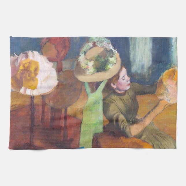 Linge De Cuisine Edgar Degas - La boutique de la friterie (Horizontal)