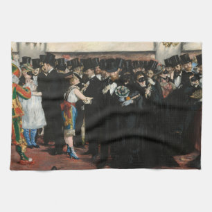Linge De Cuisine Edouard Manet - Bal masqué à l'Opéra
