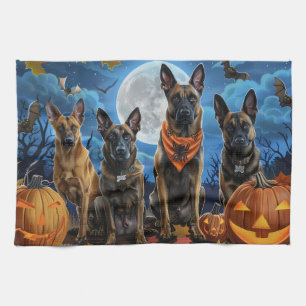 Linge De Cuisine Éffrayant belge de Malinoi Halloween