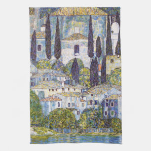 Linge De Cuisine Église à Cassone, Gustav Klimt