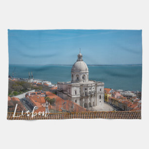 Linge De Cuisine Eglise de Père Noël Engracia à Lisbonne, Portugal