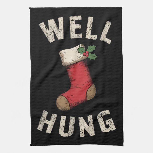 Linge De Cuisine Eh bien Hung sale Noël Stocker cadeau de vacances (Vertical)