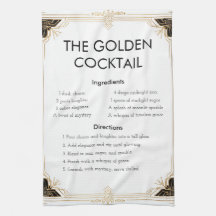 Elégant Art Déco Reco Recette Conception des front