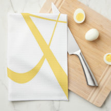Elégant blanc jaune italien moderne