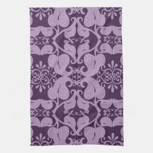 Linge De Cuisine Élégant Patter violet