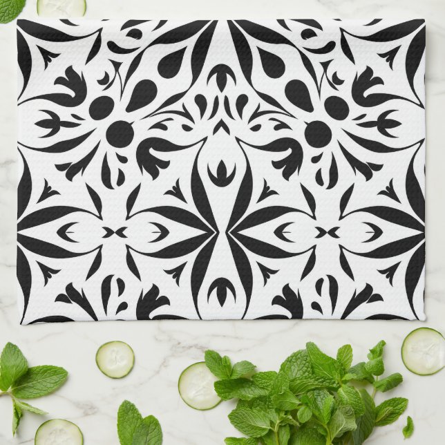 Linge De Cuisine Élégante classe abstraite (Plié)