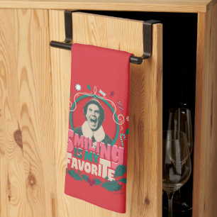 Linge De Cuisine Elfe - Sourire est mon préféré