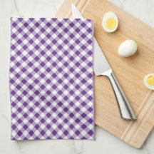 en vichy blanc violet simple