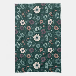 Linge De Cuisine Enchanter le Motif Anémonique